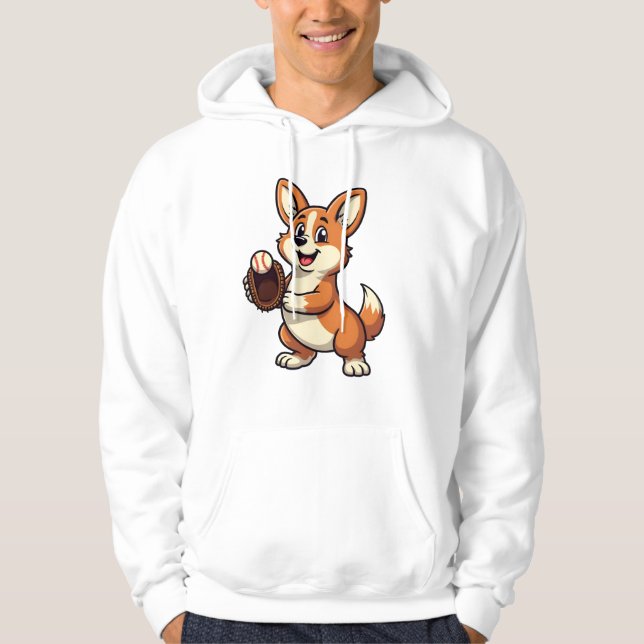 Sudadera Ilustración vectorial de dibujos animados de catch (Anverso)