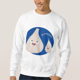 Sudadera Ilustracion vegetal de personalizado de ajo dulce