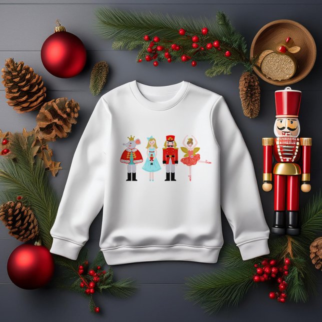 Sudadera Ilustraciones de caracteres de los navidades Nutcr (Subido por el creador)