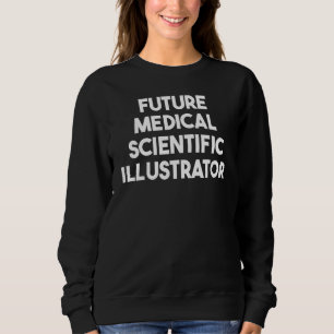 Sudadera Ilustrador científico médico futuro