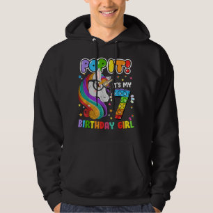 Sudadera I'm 7 Years Old 7th Birthday Unicorn Girls Pop It 