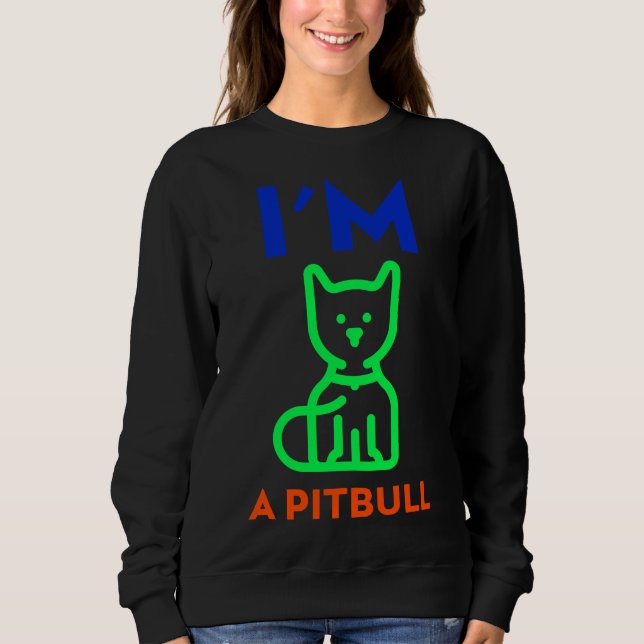 Sudadera Im A Pitbull (Anverso)