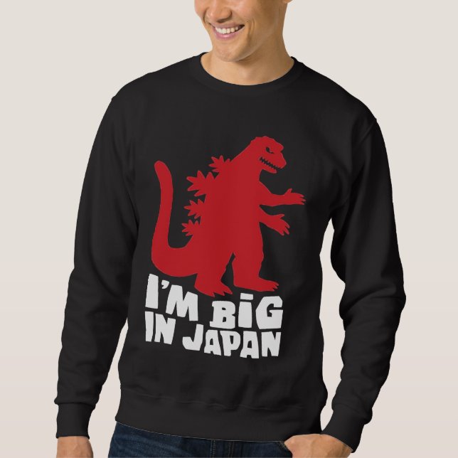 Sudadera I'm Big In Japan Dad Joke (Anverso)