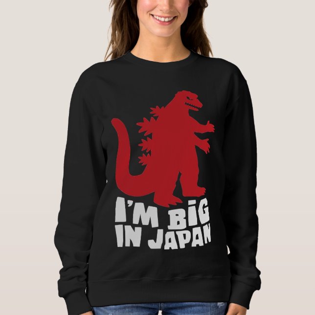 Sudadera I'm Big In Japan Dad Joke (Anverso)
