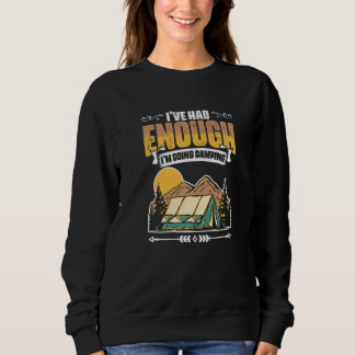 Sudadera I'm Going Camping Camp Travel Mountain Hiker Hikin