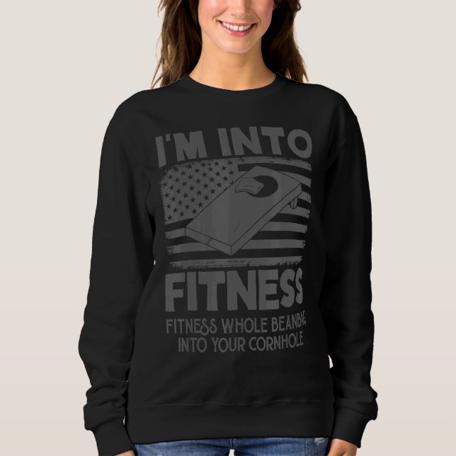 Sudadera I'm Into Fitness Fitness Whole Beanbag Into your C (Anverso)