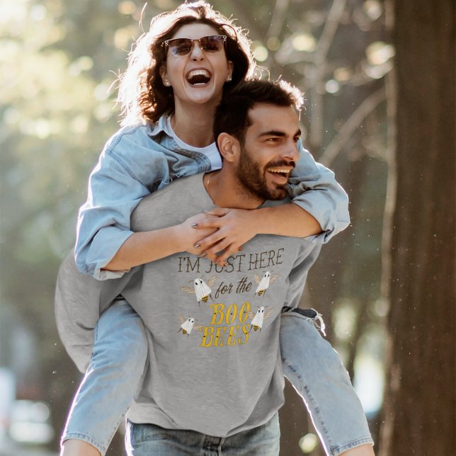 Sudadera I'm Just Here for the Boo Bees Funny Halloween (Subido por el creador)