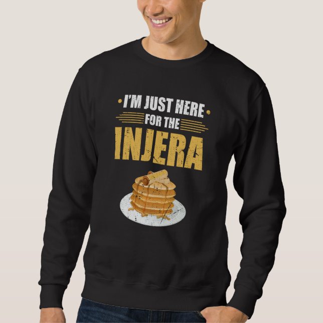 Sudadera I'm Just Here For The Injera Ethiopian Food Flatbr (Anverso)