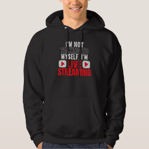 Sudadera Im Livestreaming Streaming Online Gaming Channel S
