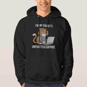 Sudadera Im My Familys Funny Support Tech Support Computado