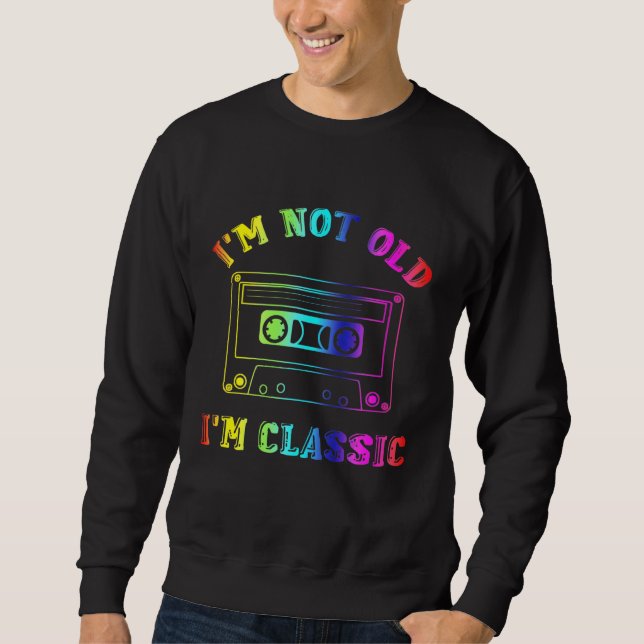 Sudadera Im No Antiguo Clasicretro Cassette Tapes Retro 90 (Anverso)