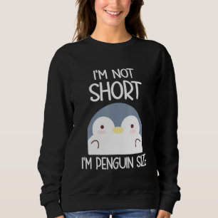 Sudadera Im No Tamaño De Pingüino Corto