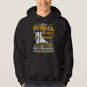 Sudadera Im Pit Bull Terrier Dueño Perro Amar R Dad Mom Boy