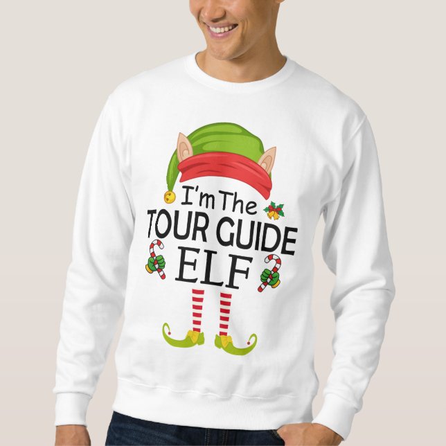 Sudadera I'm The Tour Guide Elf (Anverso)