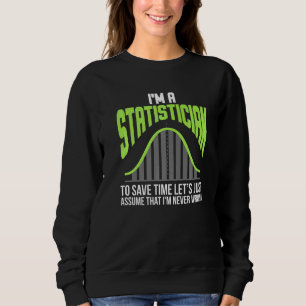Sudadera Im Un Estadístico De Estadísticas Math Controlar L