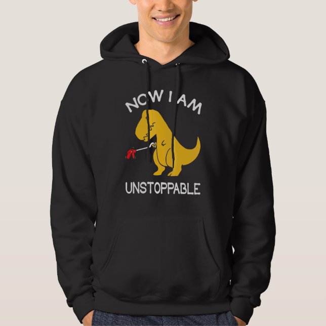Sudadera I'm Unstoppable Rex 1 (Anverso)