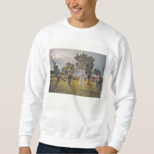 Sudadera Imagen del collage. Jugadores de fútbol del