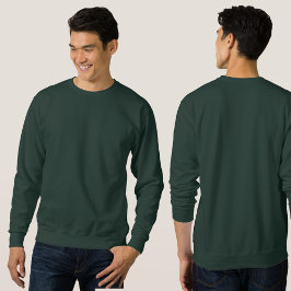Sudadera Imagen reemplazada de color oscuro masculino y uni