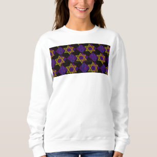 Sudadera Imagen temática de Hanukkah de SlipperyJoe's amari
