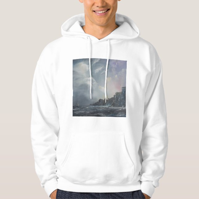 Sudadera Imágenes del viento del norte (Anverso)