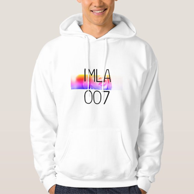 Sudadera IMLA 007. Hoodie con labios (Anverso)