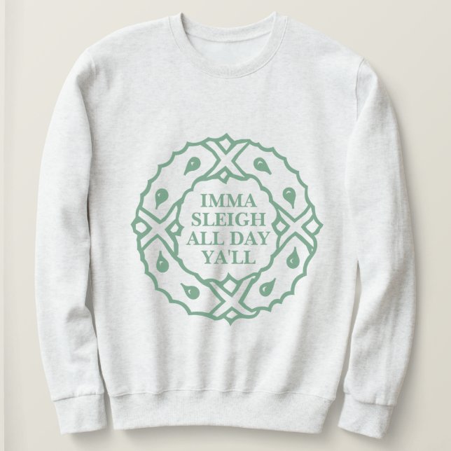 Sudadera Imma Sleigh Todo el día (Anverso del diseño)