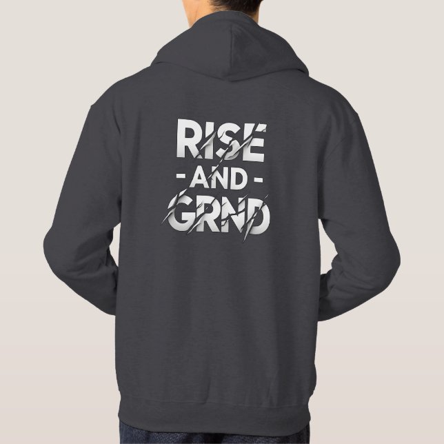 Sudadera Imparable: Motivacional Diseño de Gimnasio (Reverso)