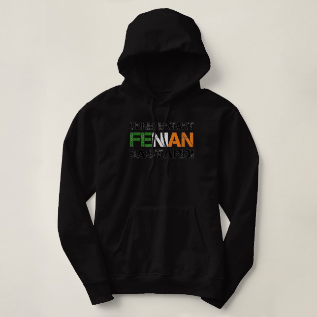 Sudadera Impenitente diseño republicano feniano irlandés (Diseño del anverso)