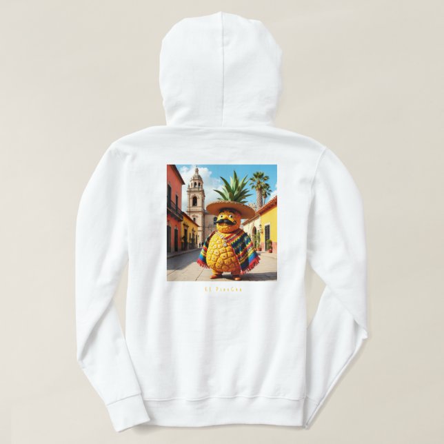 Sudadera Imperio de la piña - El PineCho (Reverso del diseño)