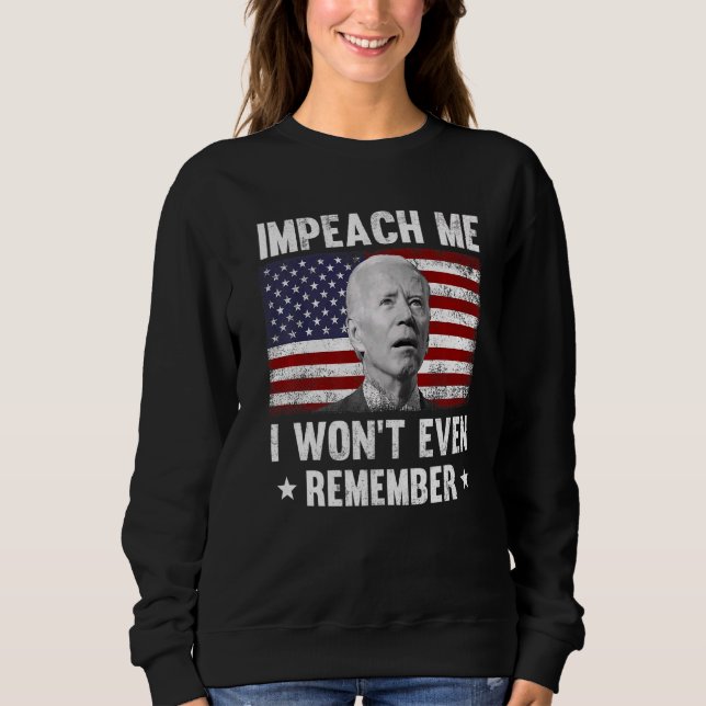 Sudadera Impiéntame que ni siquiera recordaré a Anti Joe (Anverso)