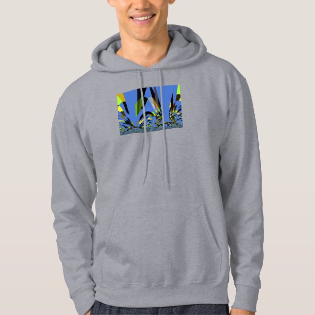 Sudadera Impresión de dibujos animados con motivos tribales (Anverso)