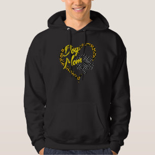 Sudadera Impresión de girasol Perro hippie Perro Día de la