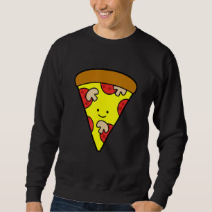 Sudadera Impresión de hongos de pizza