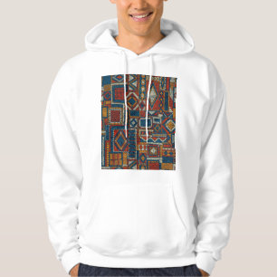 Sudadera Impresión de imagen con barniz de estilo de mosaic