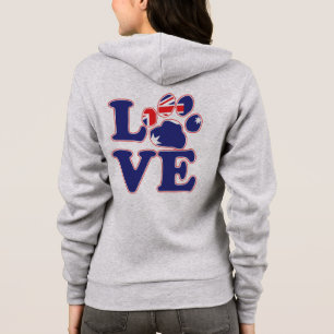 Sudadera Impresión de la página de la bandera australiana
