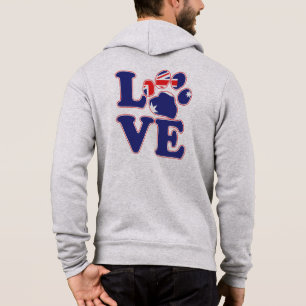 Sudadera Impresión de la página de la bandera australiana