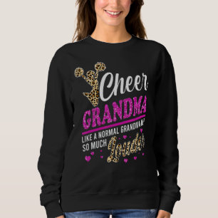 Sudadera Impresión de leopardo de fans más grande de la abu