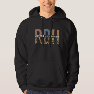 Sudadera Impresión de leopardo dentario registrado RDH
