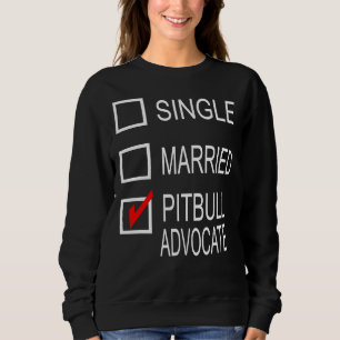 Sudadera Impresión de Pitbull Advocate