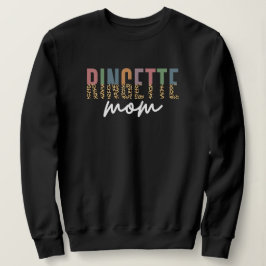 Sudadera Impresión de Ringette Mom Cheetah | Ringette Playe