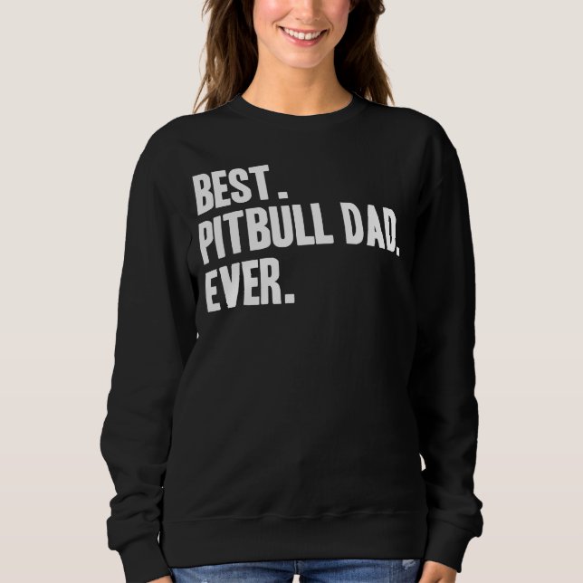 Sudadera Impresión de ropa Pitbull, Mascota gracioso de Men (Anverso)