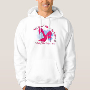 Sudadera Impresión delantera de los estiletes del desgaste