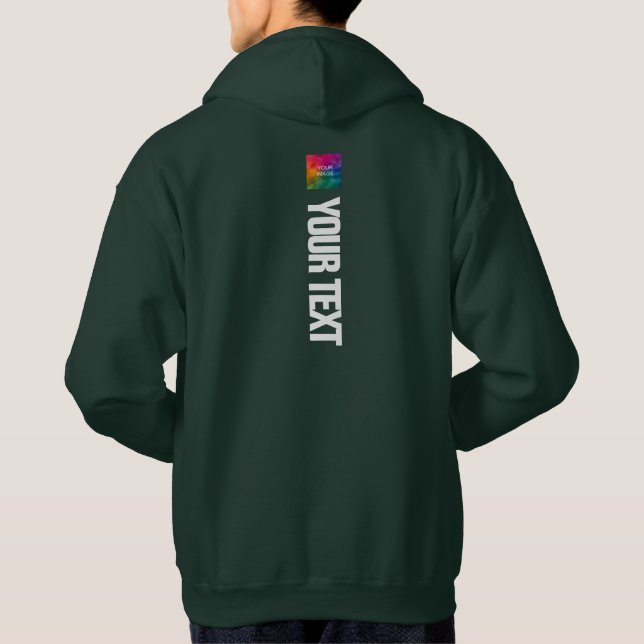 Sudadera Impresión lateral trasera moderna de los Hombres v (Reverso)