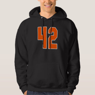 Sudadera Impresión posterior número de bloque deportivo nar