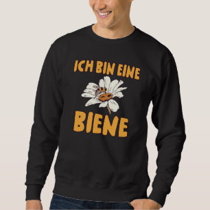 Sudadera Impresión posterior Soy una abeja para apicultores