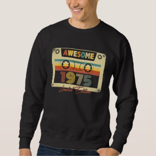 Sudadera Impresionante cinta de cassette retro de 1975 48º 