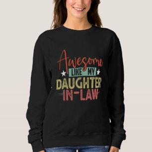 Sudadera Impresionante Como Mi Hija En Derecho Los Padres D