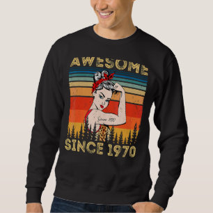 Sudadera Impresionante cosecha desde leopardo de los años 1