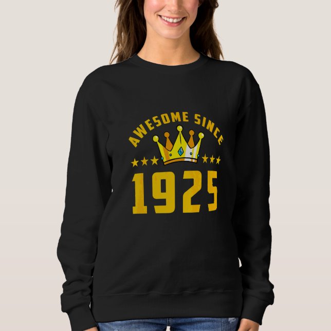 Sudadera Impresionante Desde 1925 Cumpleaños   (Anverso)