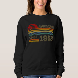 Sudadera Impresionante desde 1958 64º cumpleaños 64 años